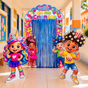 Painel Cabelo Maluco + Brindes