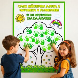 Painel dia da árvore